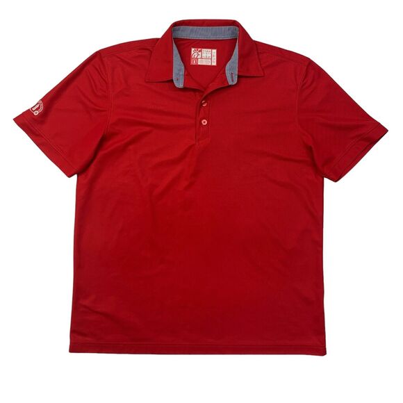 Chick Fil La Polo Shirt Mens XL Extra Large Red Uniform Work Team Crew Member - Picture 1 of 12